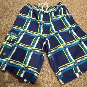 2 pair of Orageous size Medium Mens swim shorts